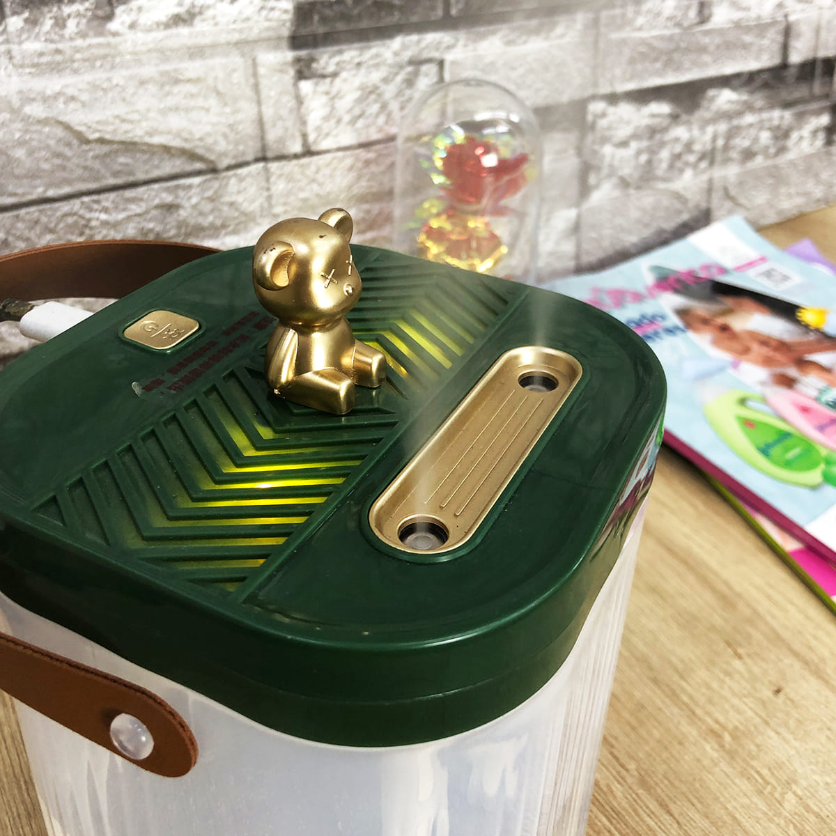 Miniatura 3 de Humidificador Oso Dorado LED 2L HM-18K